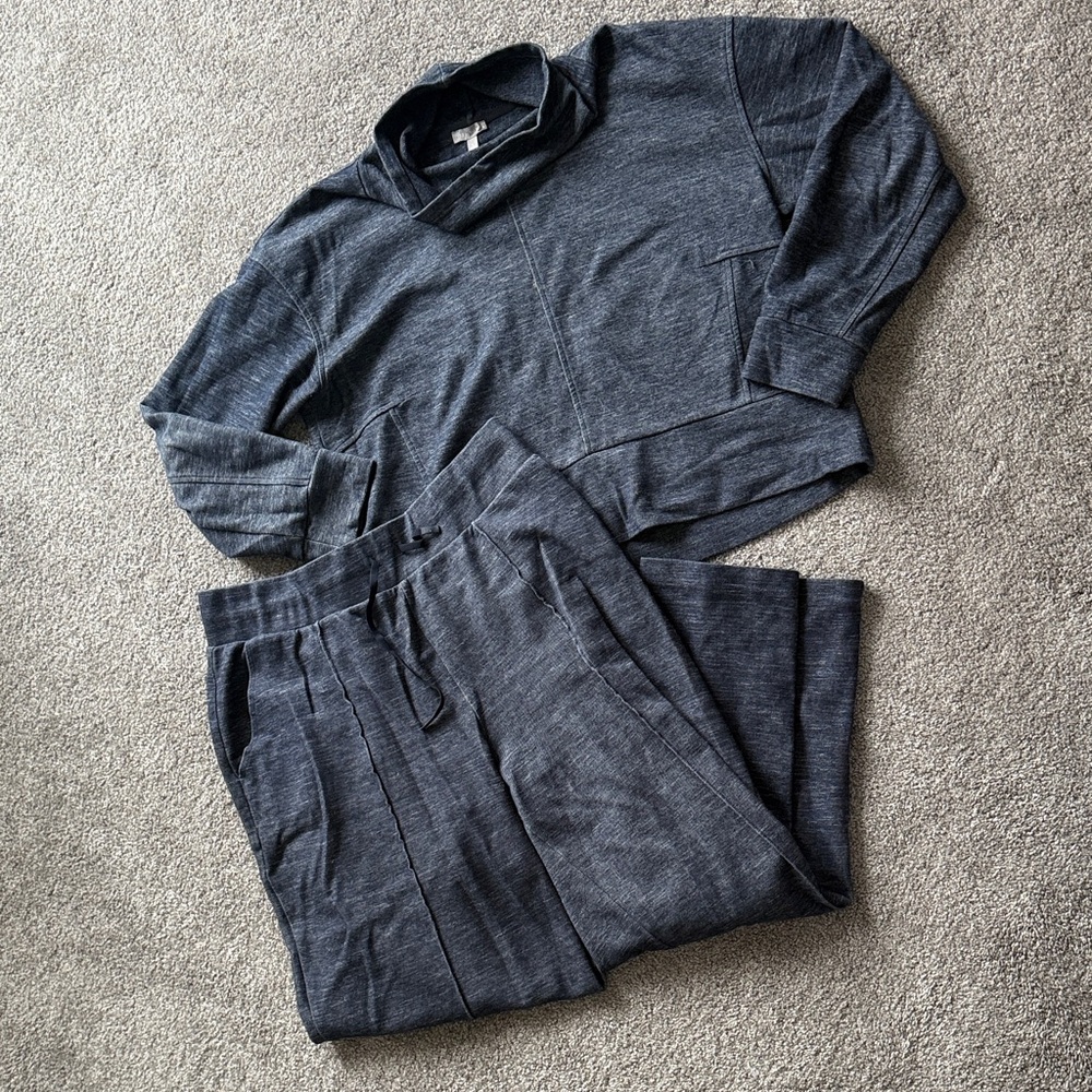 Talbots Charcoal Gray Lounge Set